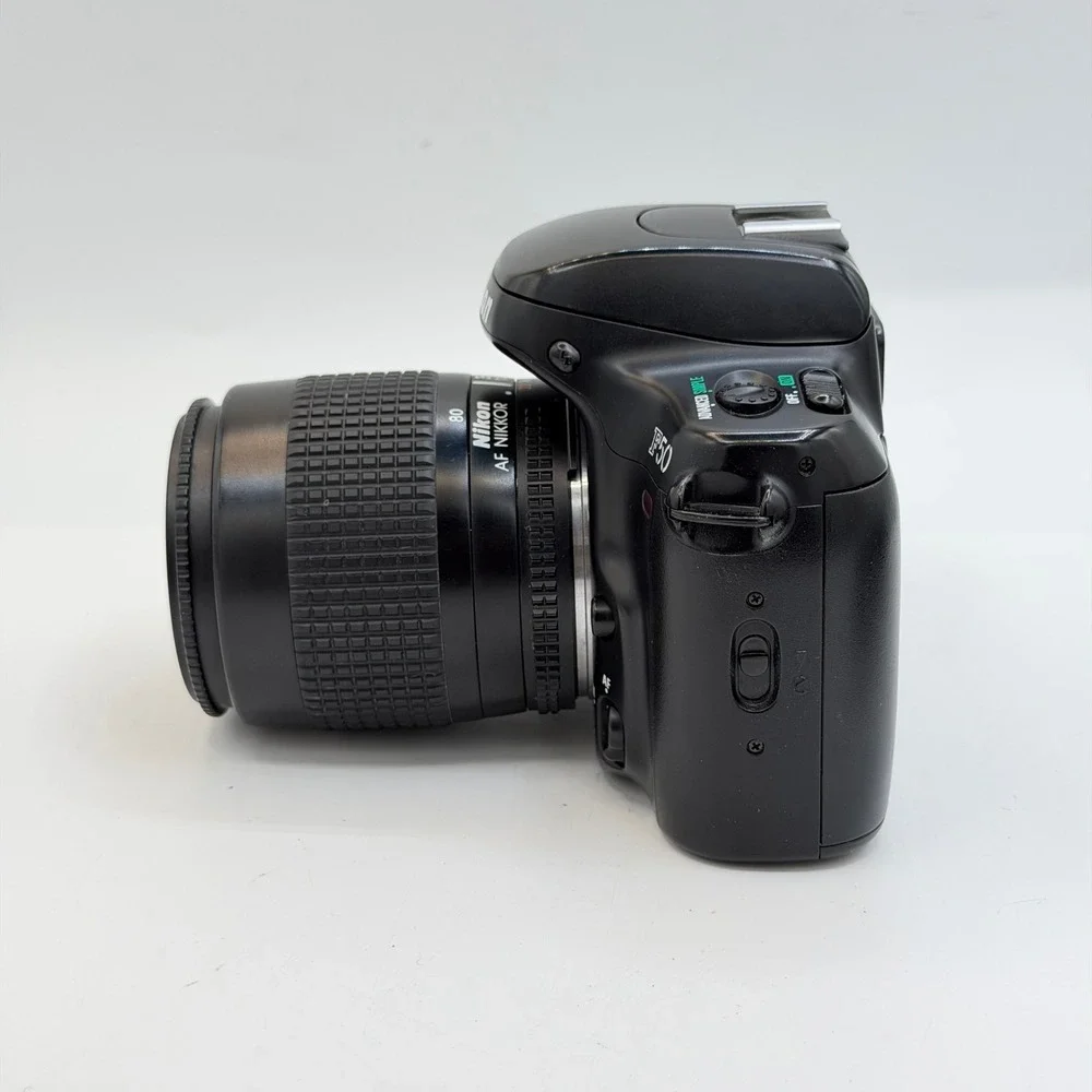 Nikon F50 35mm SLR Film Camera with AF Nikkor 35-80mm f/4-5.6D Lens Black